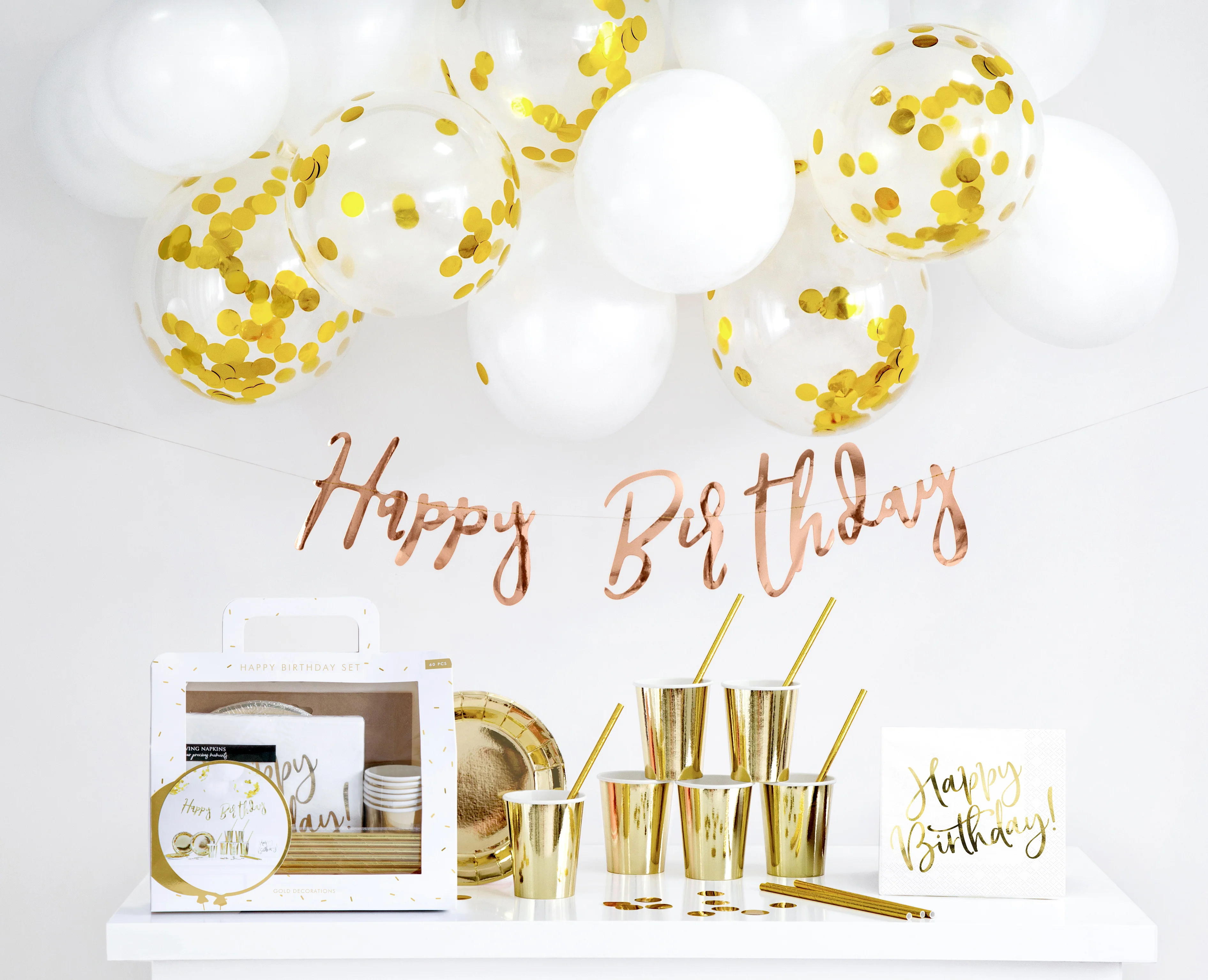Partysetti Happy Birthday