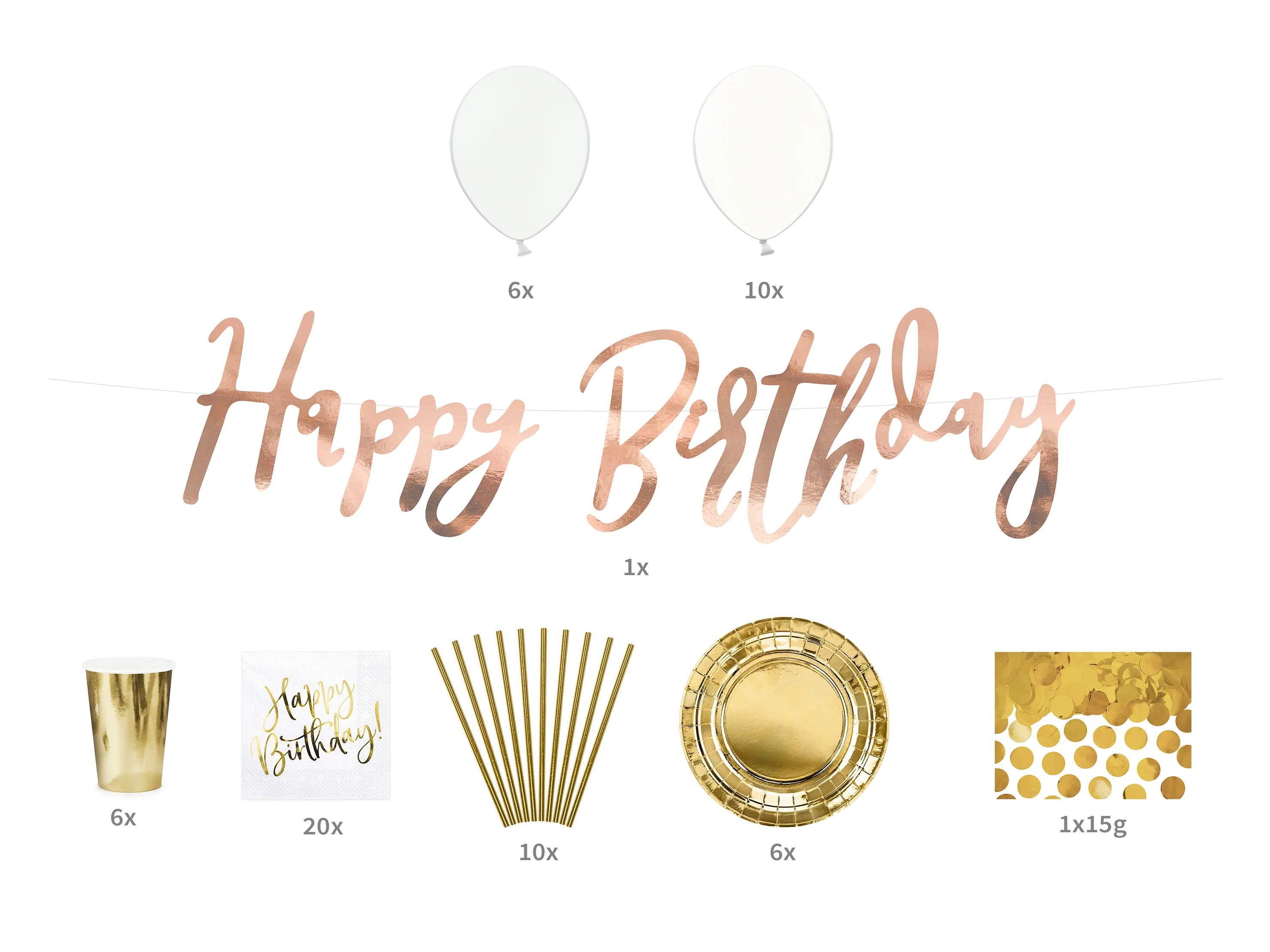 Partysetti Happy Birthday - Image 2