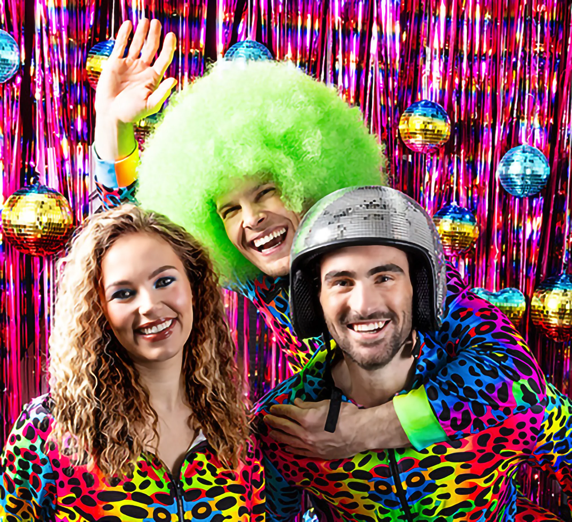 Peruukki Sugar neon vihreä - Image 5