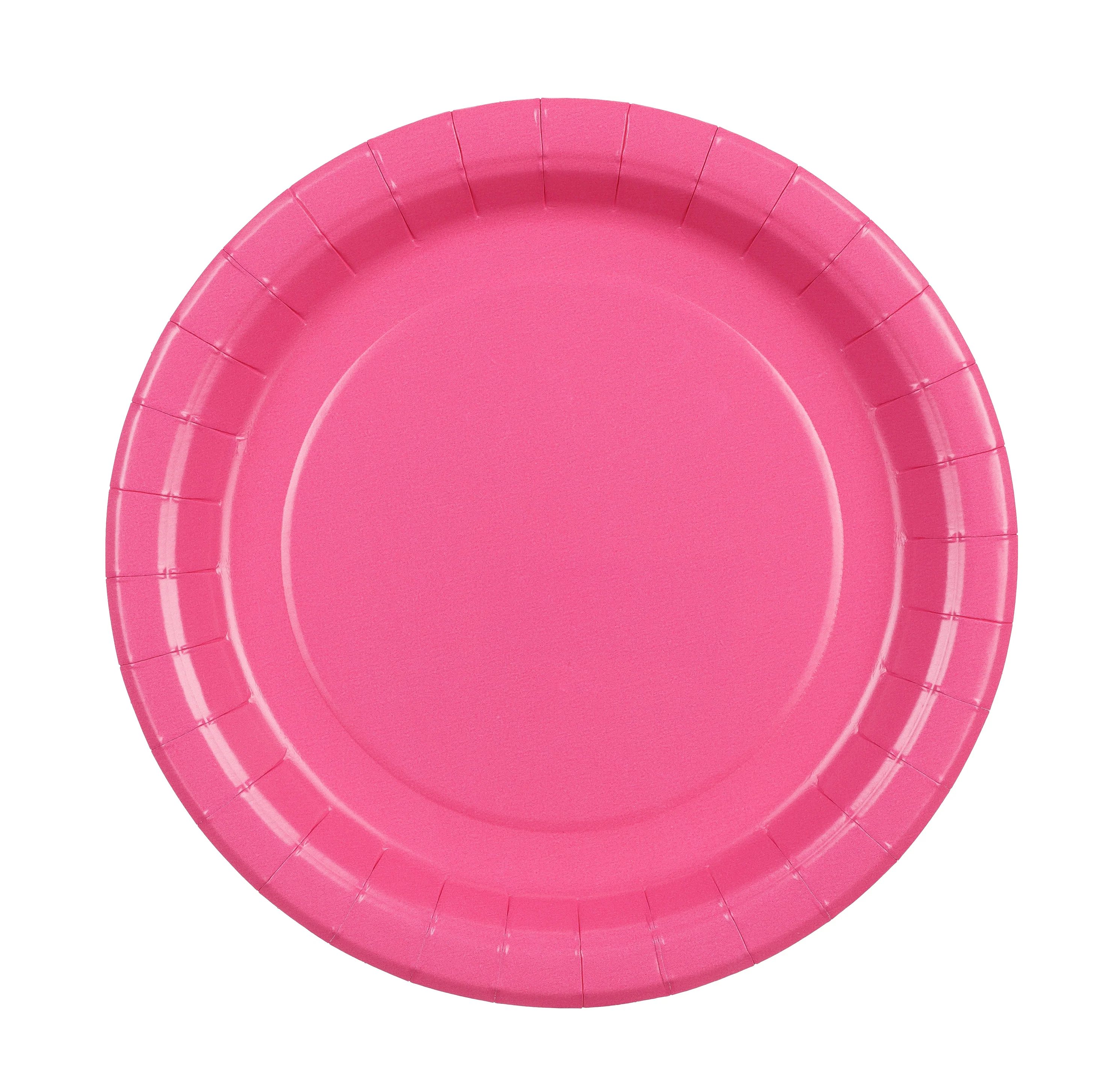 Pieni pahvilautanen pinkki, 18 cm 6 kpl/pkt