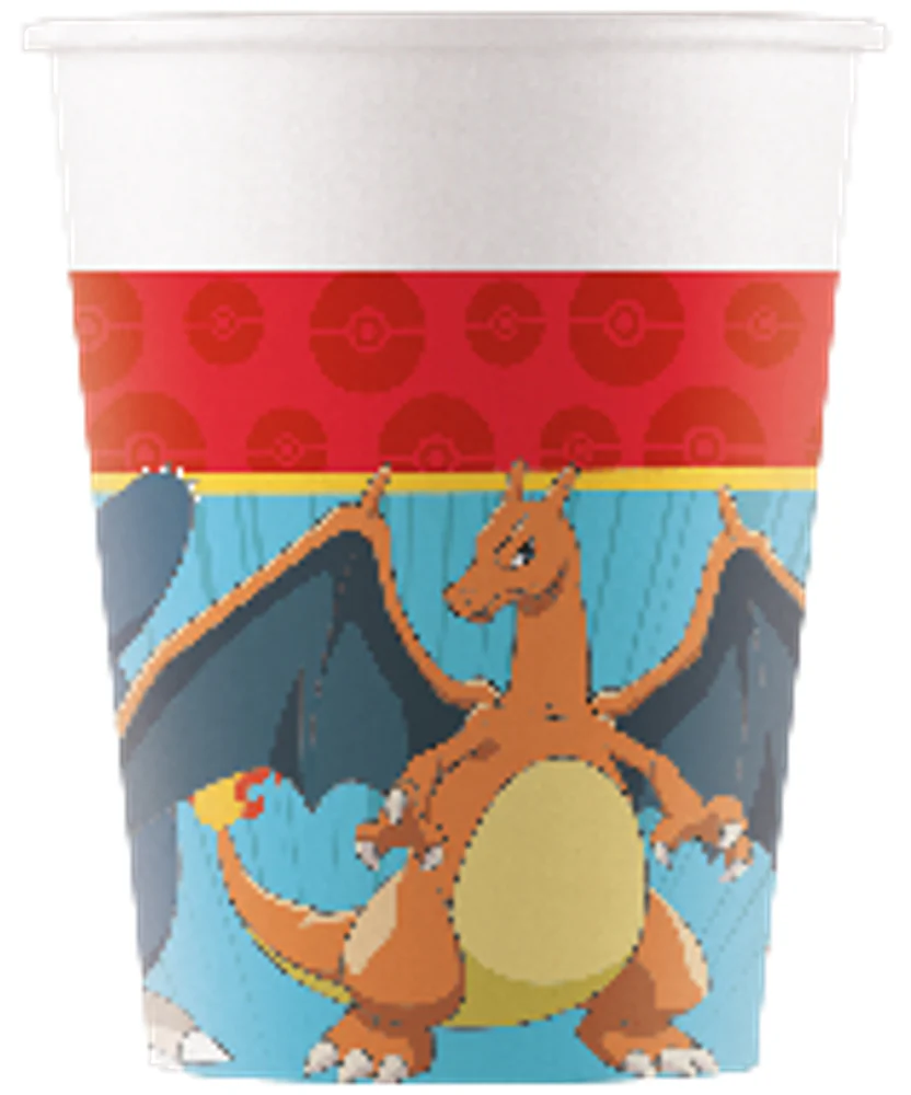 Pokemon pahvimuki 8 kpl/pkt