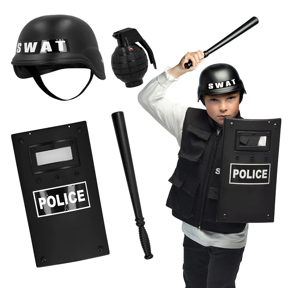 Poliisi asustesetti lasten