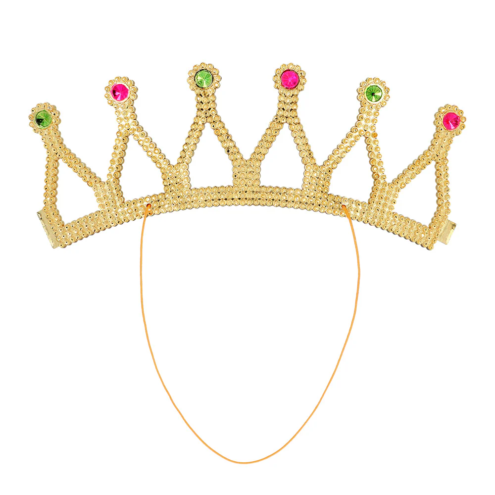 Prinsessatiara taivutettava kullanvärinen - Image 4