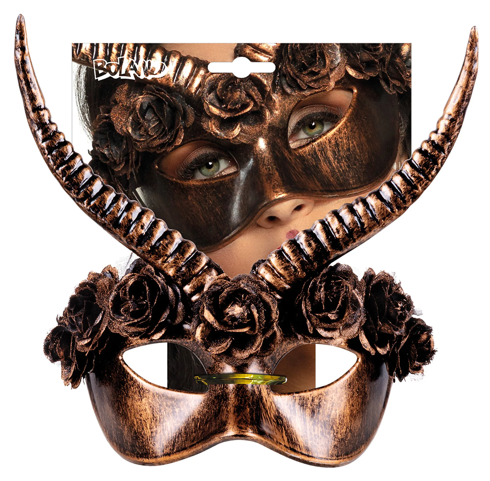 Puolinaamari demoni sarvilla - Image 3