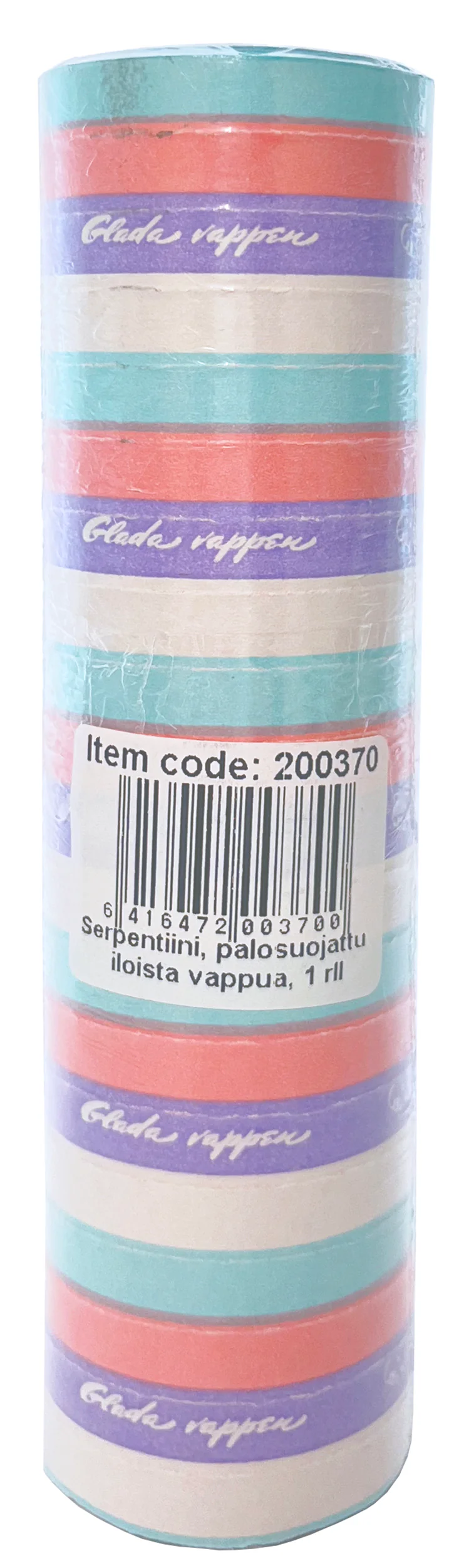 Serpentiini Iloista vappua, palosuojattu 1 rll/pkt - Image 3