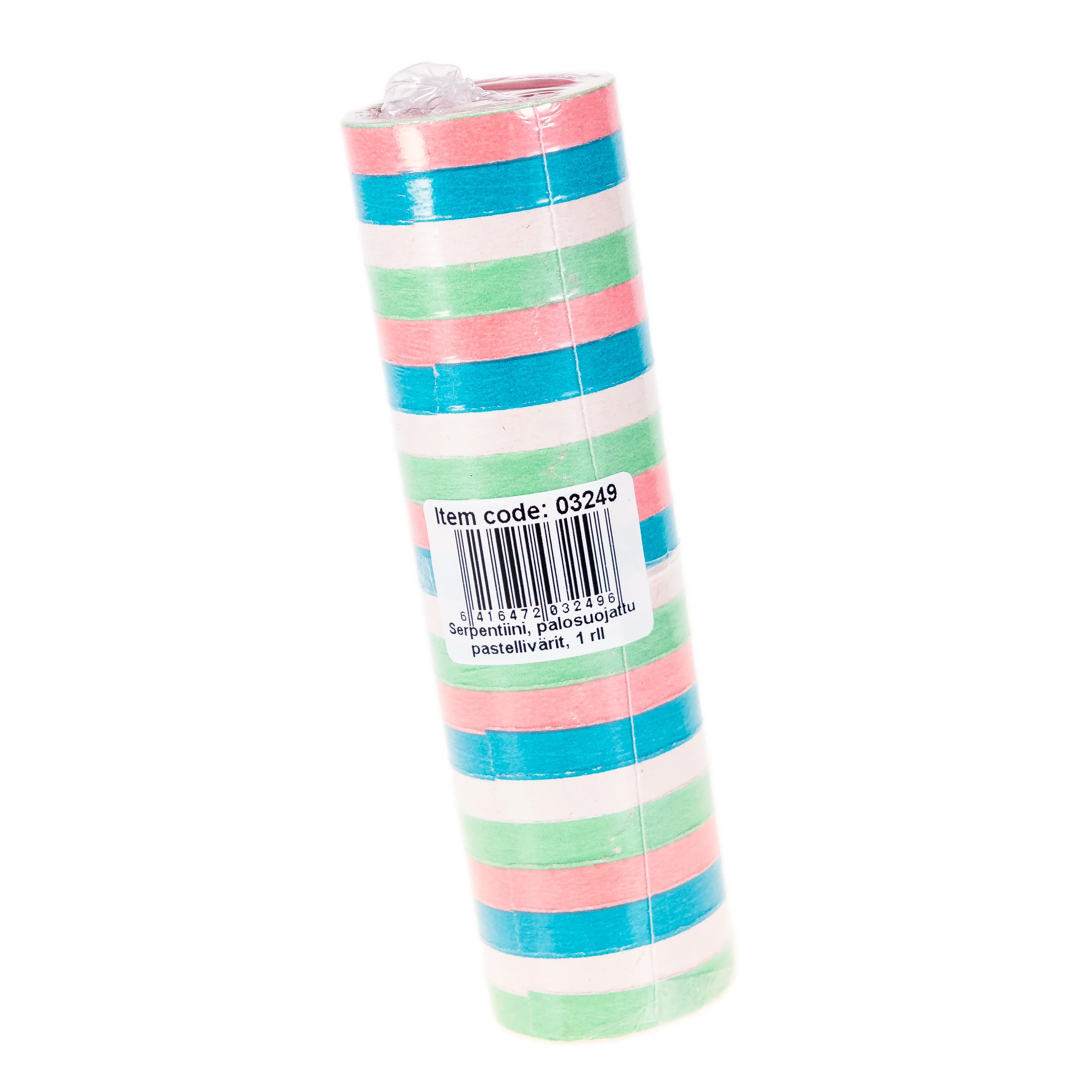 Serpentiini, palosuojattu pastellivärit 1 rll/pkt - Image 3