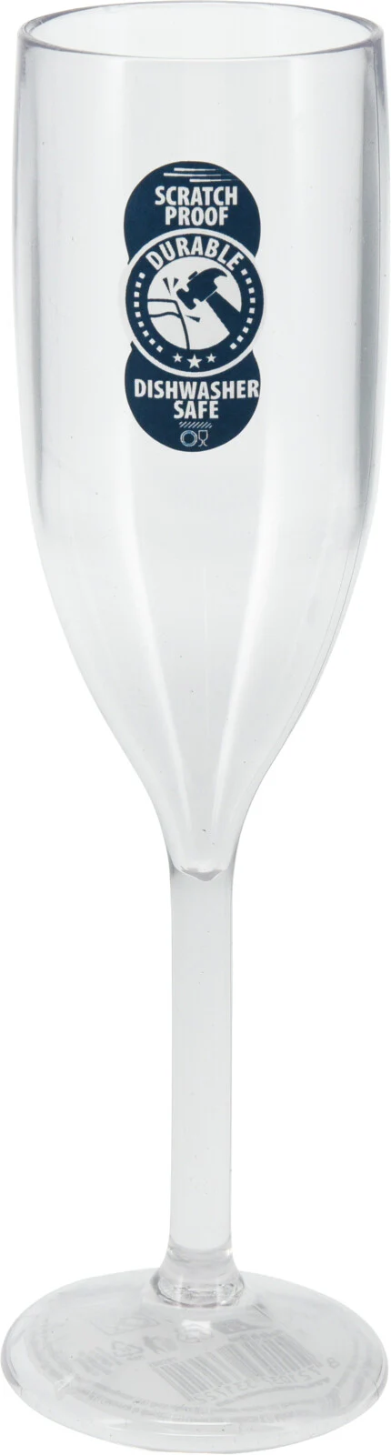 Shampanjalasi kirkas 165 ml