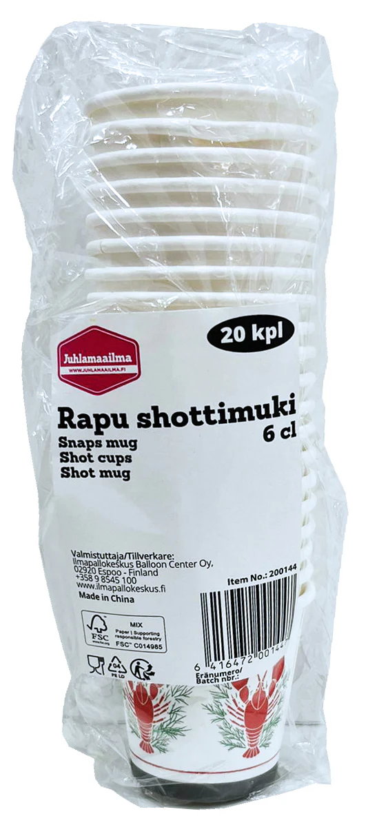 Shottimuki Rapu 6 cl kartonkia, 20 kpl/pkt - Image 3