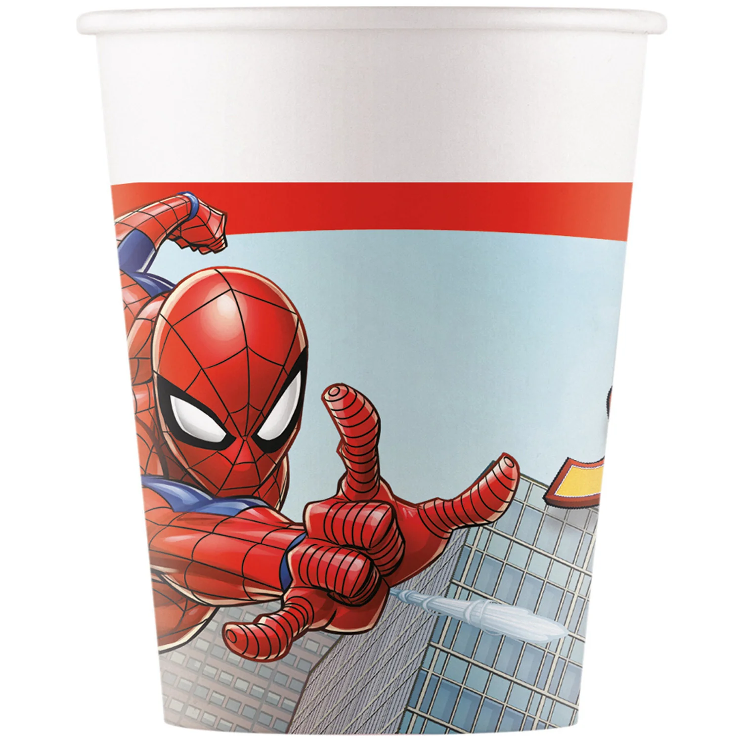 Spiderman pahvimuki 200 ml 8 kpl/pkt