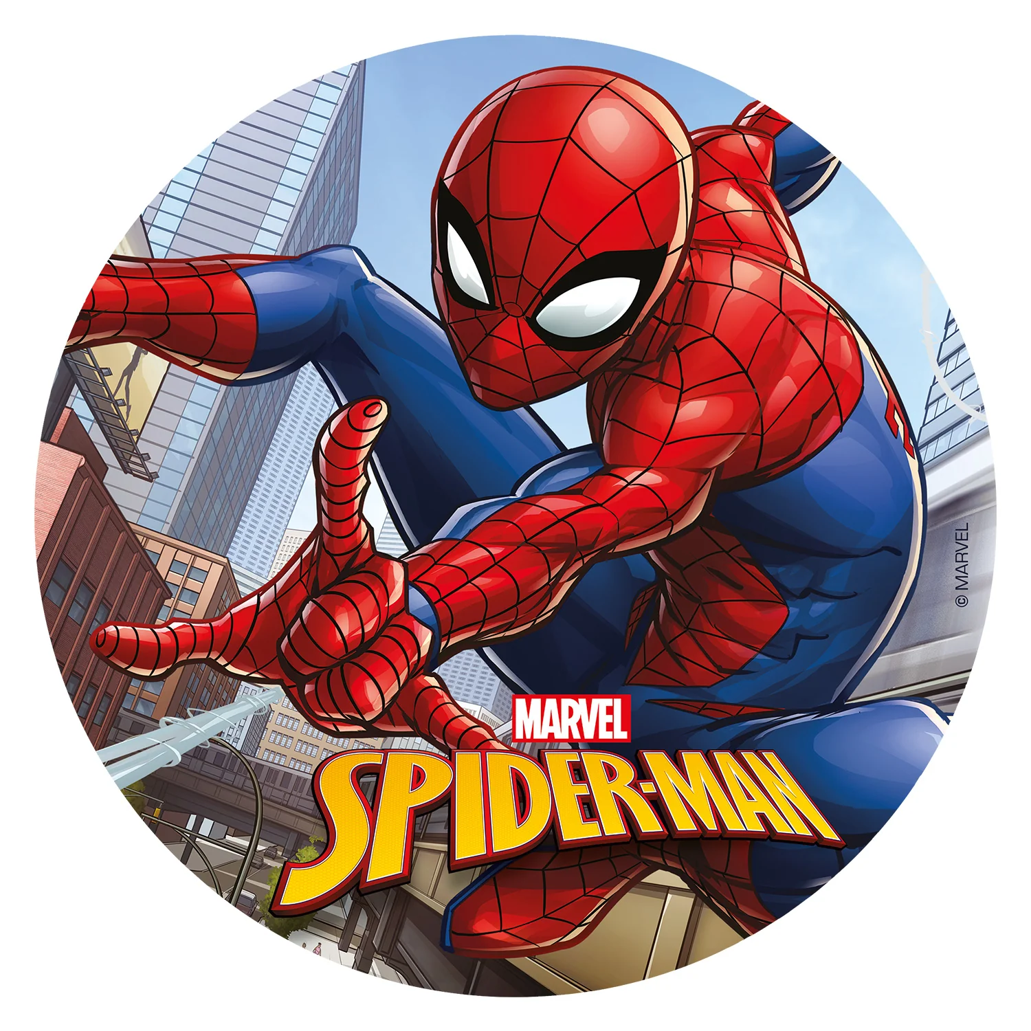 Spiderman syötävä kakkukuva