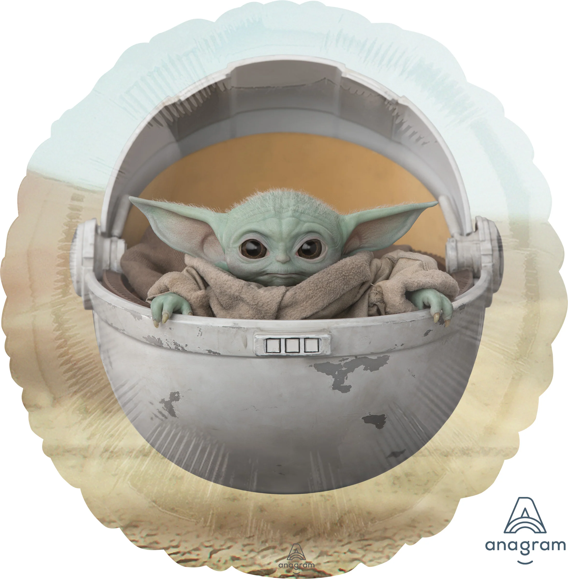 Star Wars Grogu foliopallo