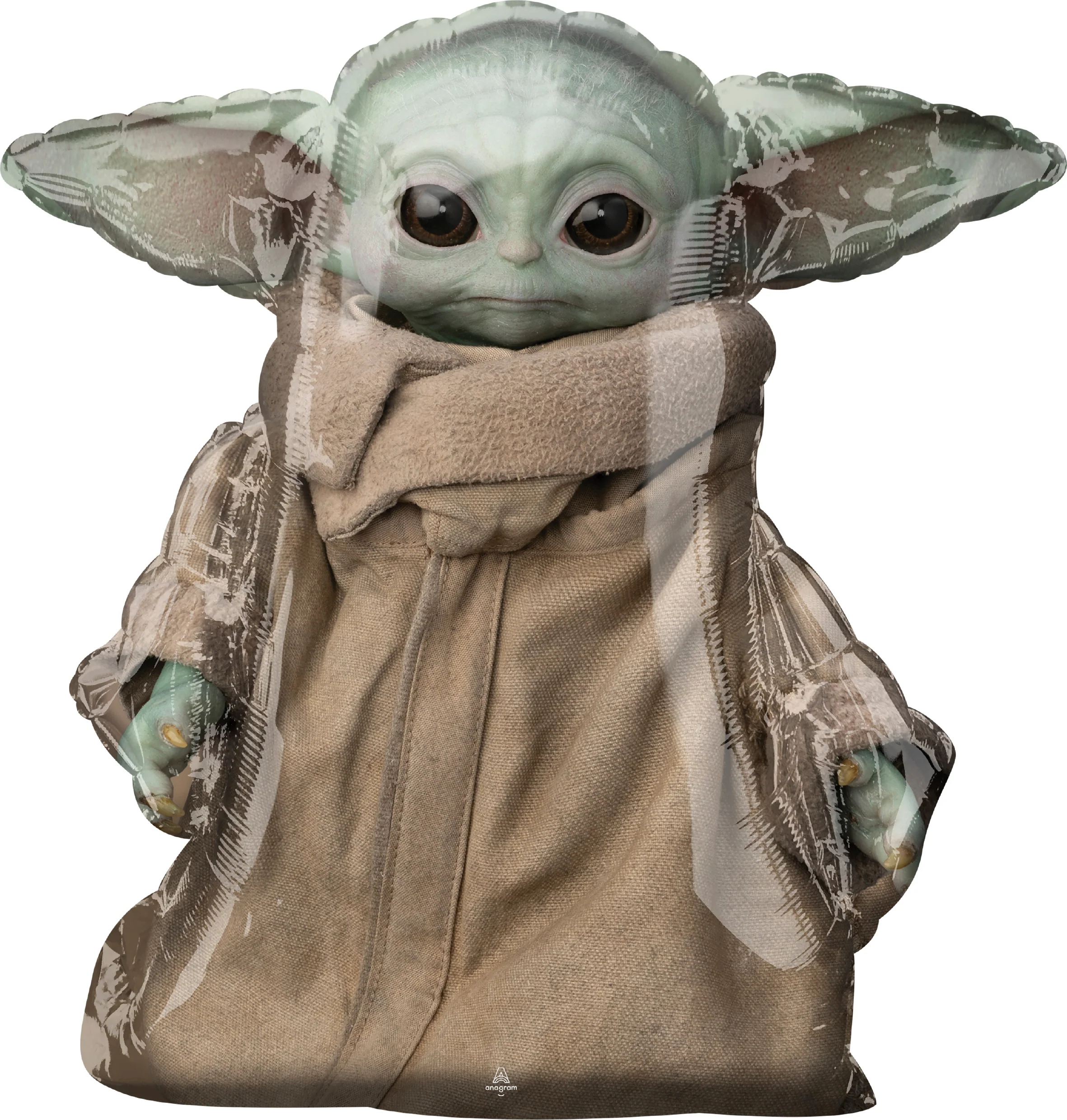 Star Wars Grogu kävelevä foliopallo M