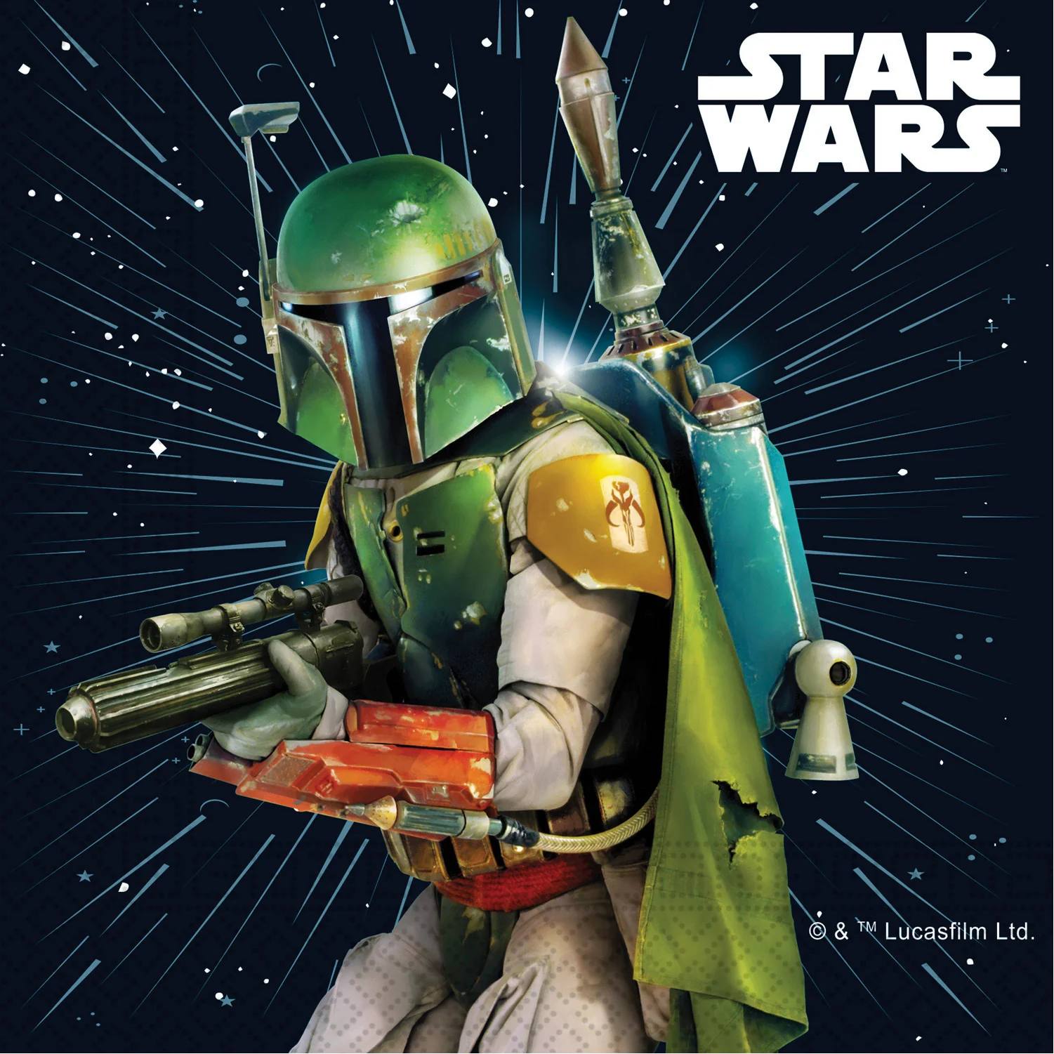 Star Wars suuri lautasliina 33 x 33 cm 20 kpl/pkt