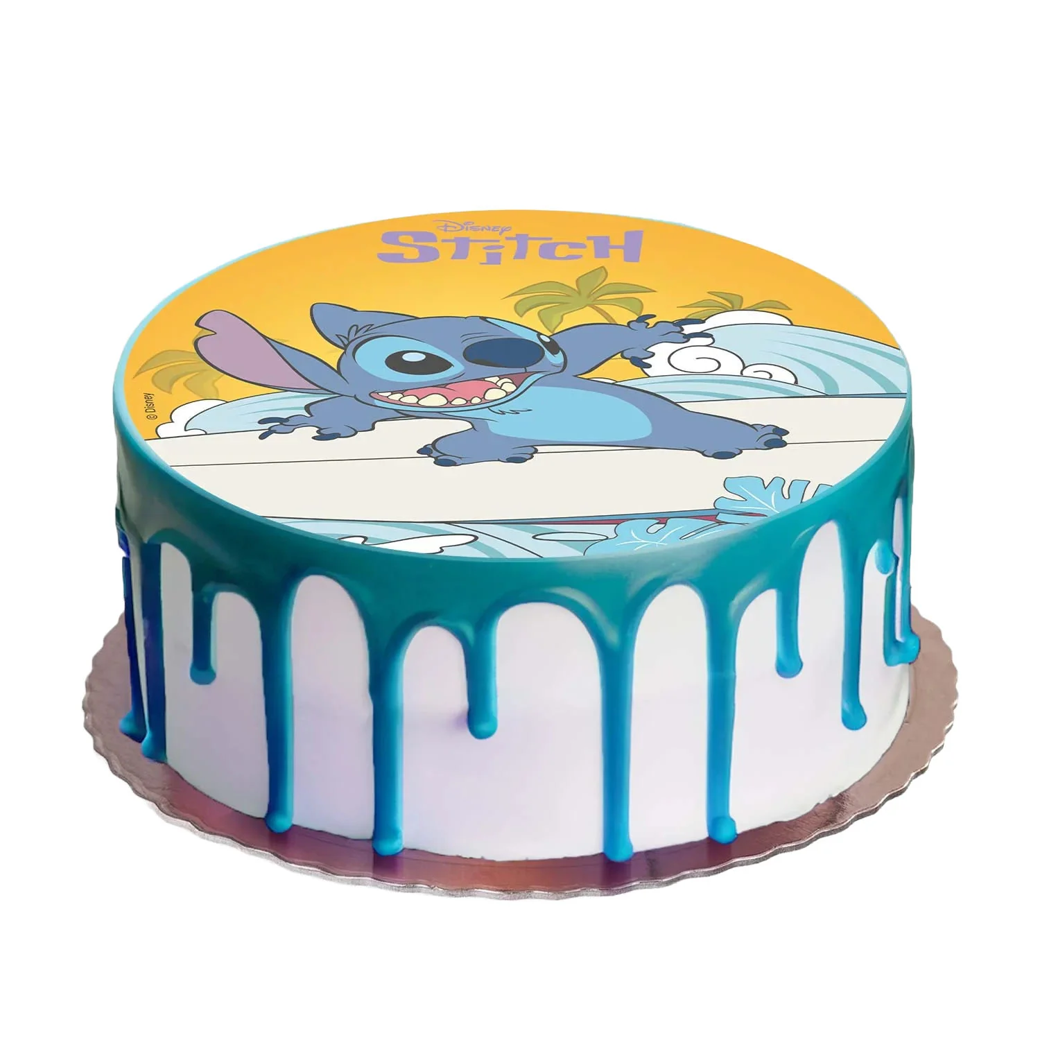 Stitch syötävä kakkukuva - Image 2