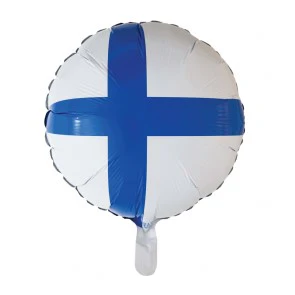 Suomen lippu foliopallo
