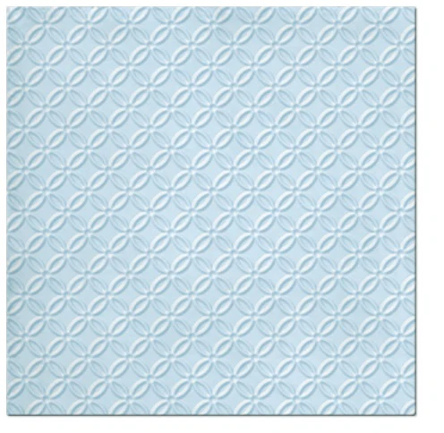 Suuri lautasliina kohokuvio 33 x 33 cm vaaleansininen 20 kpl/pkt