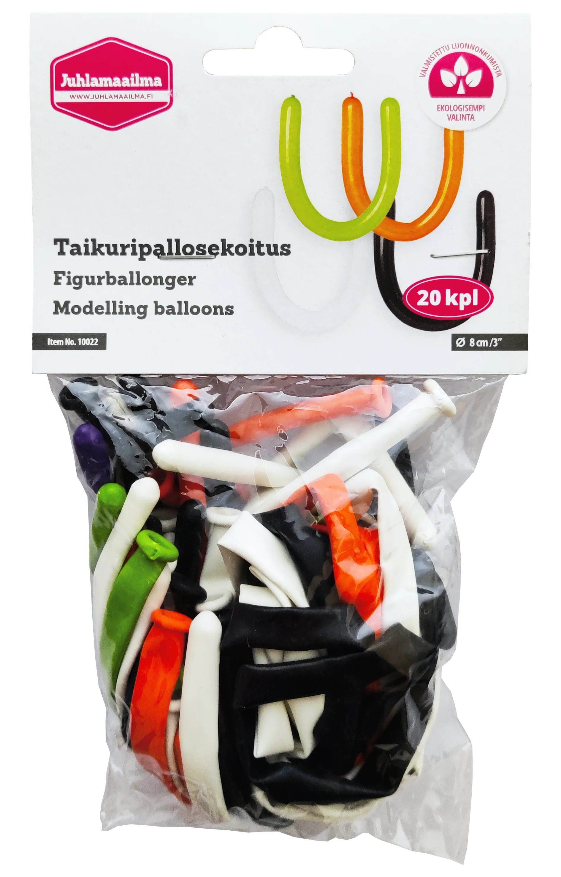 Taikuri-ilmapallosekoitus 20 kpl/pss - Image 2