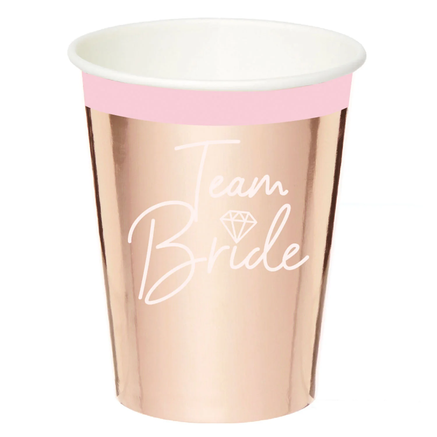 Team Bride pahvimuki 250 ml 8 kpl/pkt
