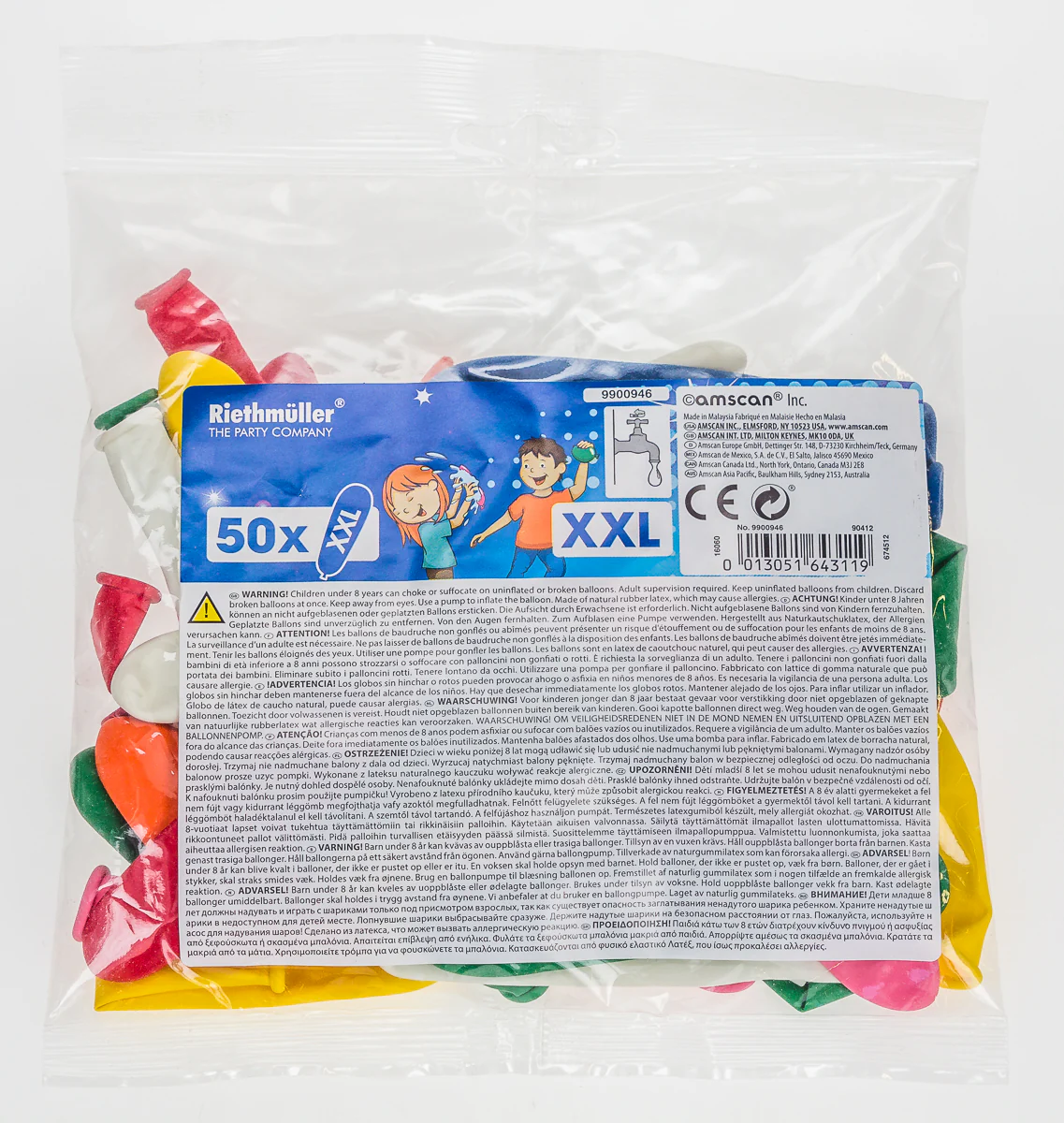 Vesi-ilmapallot, suuret 50 kpl/pss - Image 2