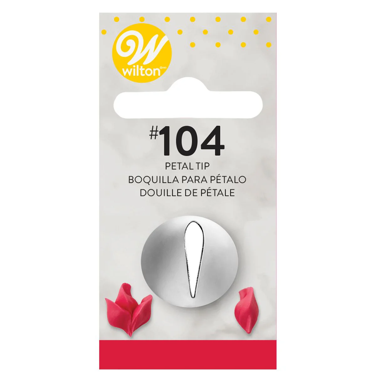 Wiltonin terälehtitylla, #104